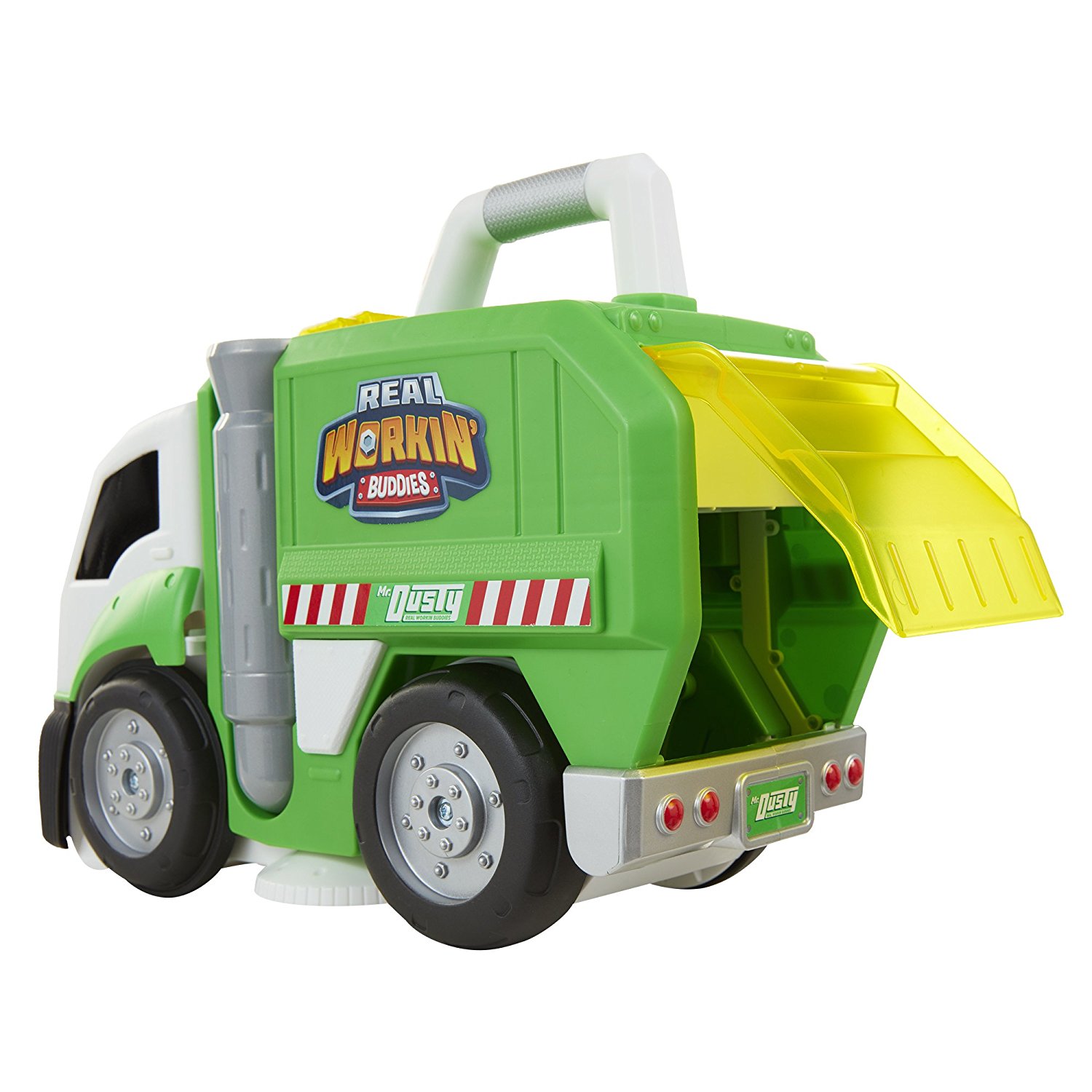 Машина для уборки 3 в 1 Jakks Pacific Real Workin' Buddies, свет и звук  